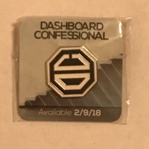 Dashboard Confessional band pin